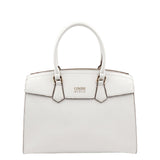 Borsa a Mano in Polyurethane Bianco