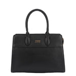 Borsa a Mano in Polyurethane Nero