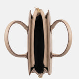 Borsa a Mano in Polyurethane Beige