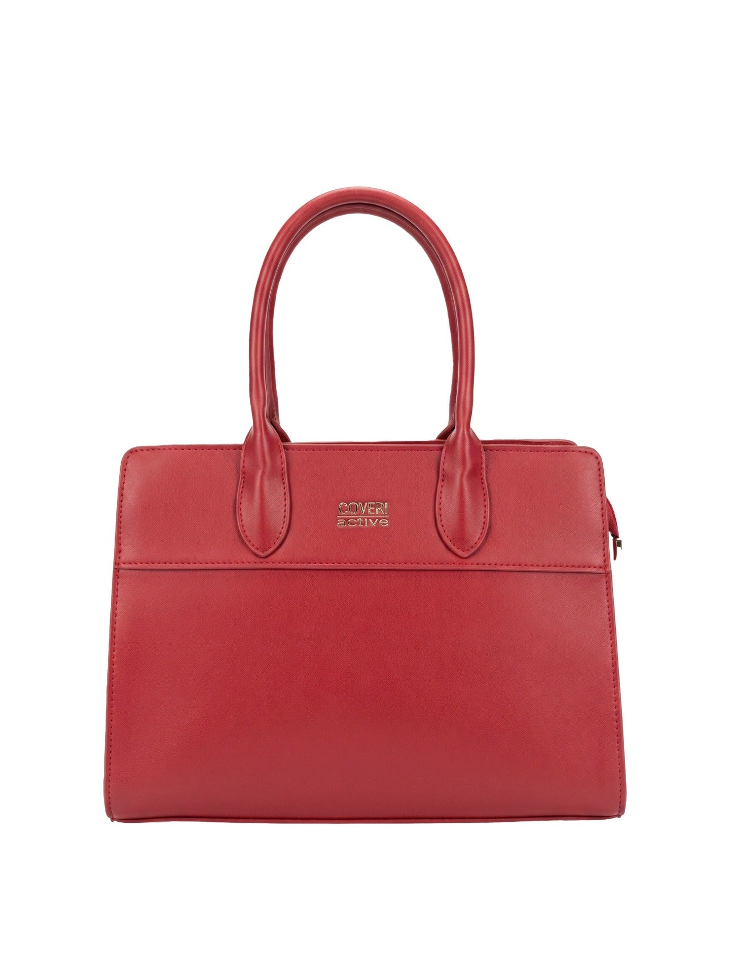 Borsa a Mano in Polyurethane Rosso
