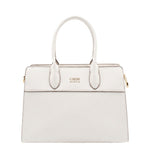 Borsa a Mano in Polyurethane Bianco