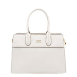 Borsa a Mano in Polyurethane Bianco