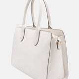 Borsa a Mano in Polyurethane Bianco