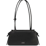 Borsa a Spalla in Polyurethane Nero