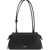 Borsa a Spalla in Polyurethane Nero