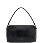 Borsa a Spalla in Polyurethane Nero