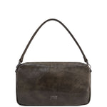 Borsa a Spalla in Polyurethane Beige