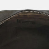 Borsa a Spalla in Polyurethane Grigio