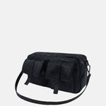 Borsa a Spalla in Polyurethane Blu Scuro