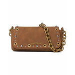 Borsa a Spalla in Pelle Vegana Cognac