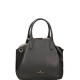 Borsa a Mano in Dollaro Leather Nero