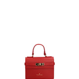 Borsa a Mano in Dollaro Leather Rosso