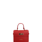 Borsa a Mano in Dollaro Leather Rosso