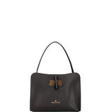 Borsa a Mano in Ruga Leather Nero