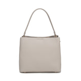 Borsa a Mano in Pelle Vegana Beige