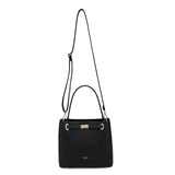 Borsa a Mano in Pelle Vegana Nero