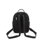Zaino in 100% Pu Vegan Leather Nero
