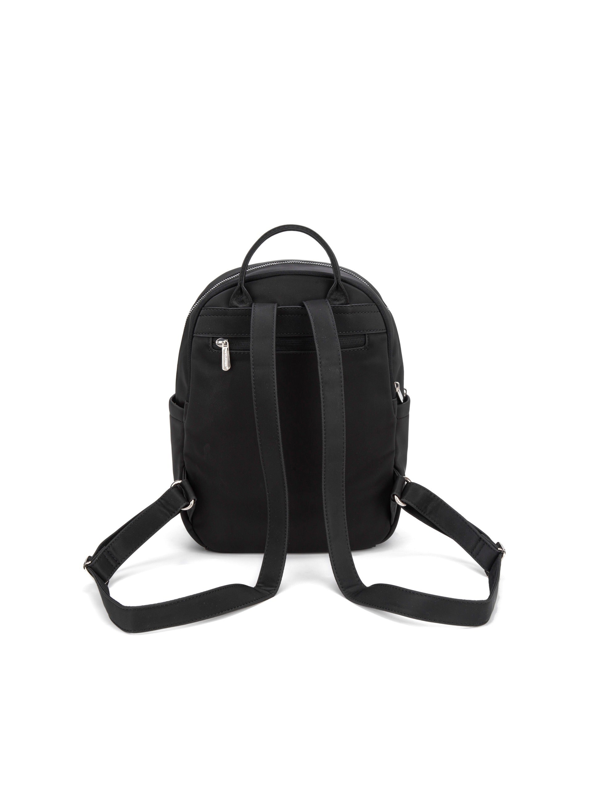 Zaino in 100% Pu Vegan Leather Nero