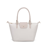 Borsa a Mano in Pelle Vegana Beige