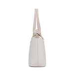 Borsa a Mano in Pelle Vegana Beige