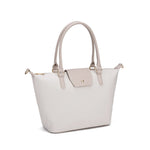 Borsa a Mano in Pelle Vegana Beige