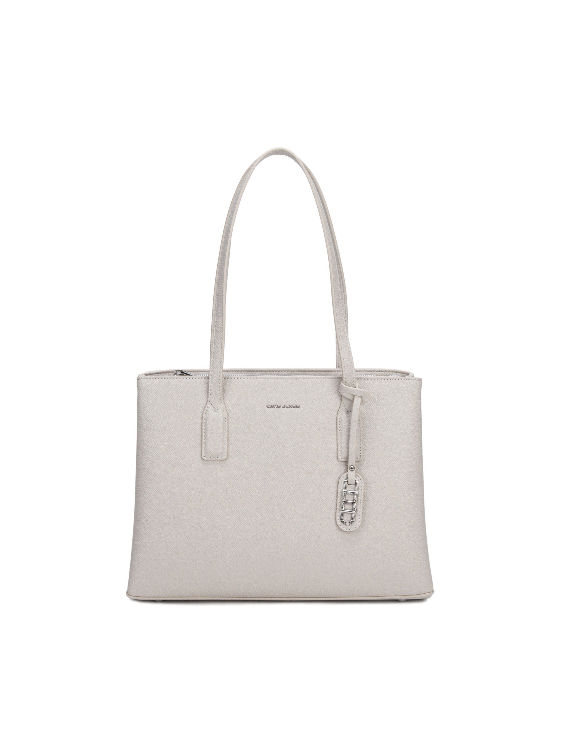 Borsa a Spalla in Pelle Vegana Beige