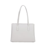 Borsa a Spalla in Pelle Vegana Panna