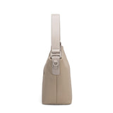 Borsa a Spalla in Pvc Beige