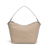 Borsa a Spalla in Pvc Beige
