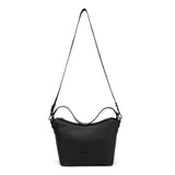 Borsa a Spalla in Pvc Nero