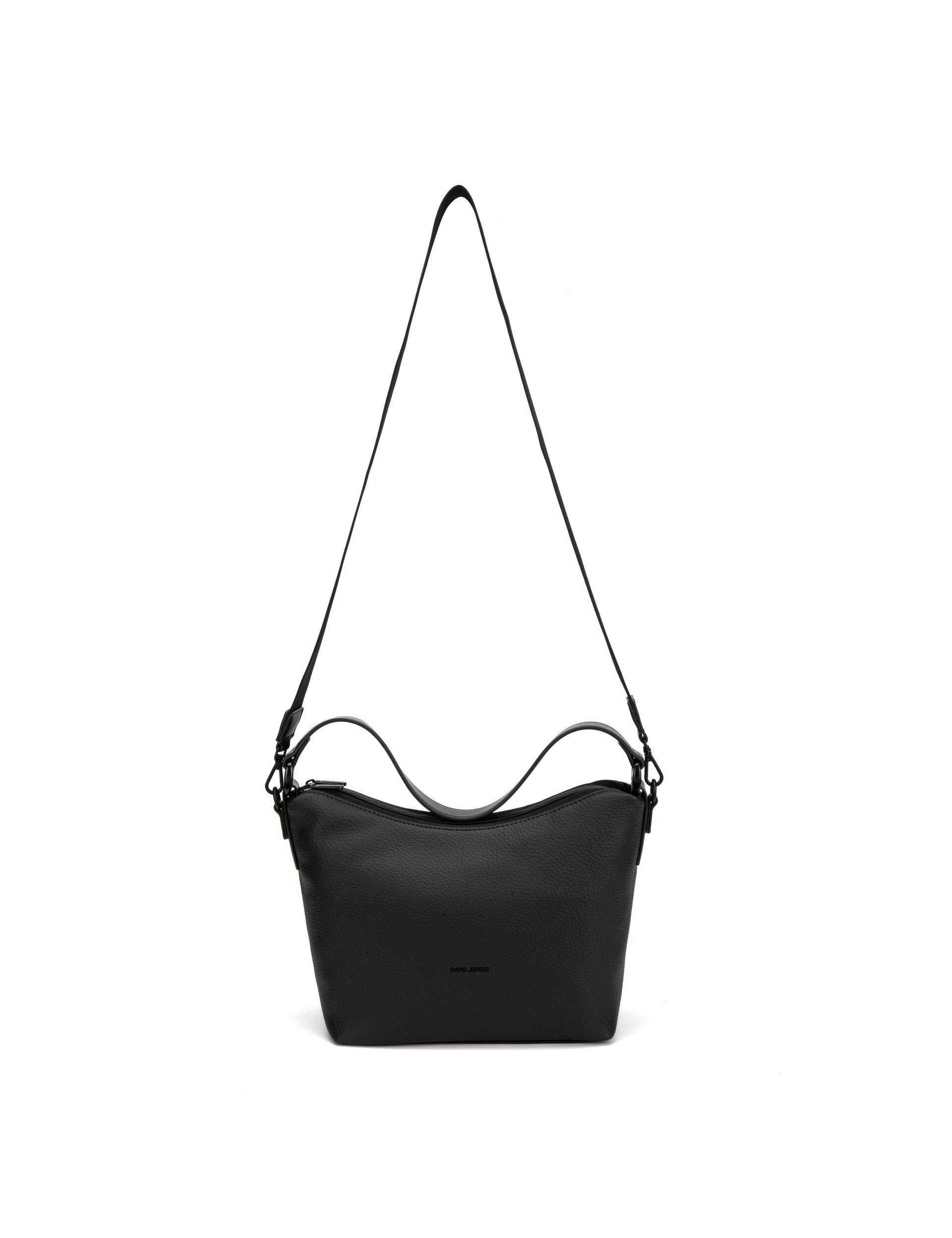 Borsa a Spalla in Pvc Nero