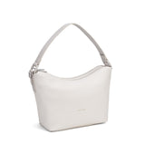 Borsa a Spalla in Pvc Bianco