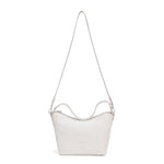 Borsa a Spalla in Pvc Bianco