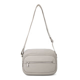 Borsa a Tracolla in Pelle Vegana Beige Scuro