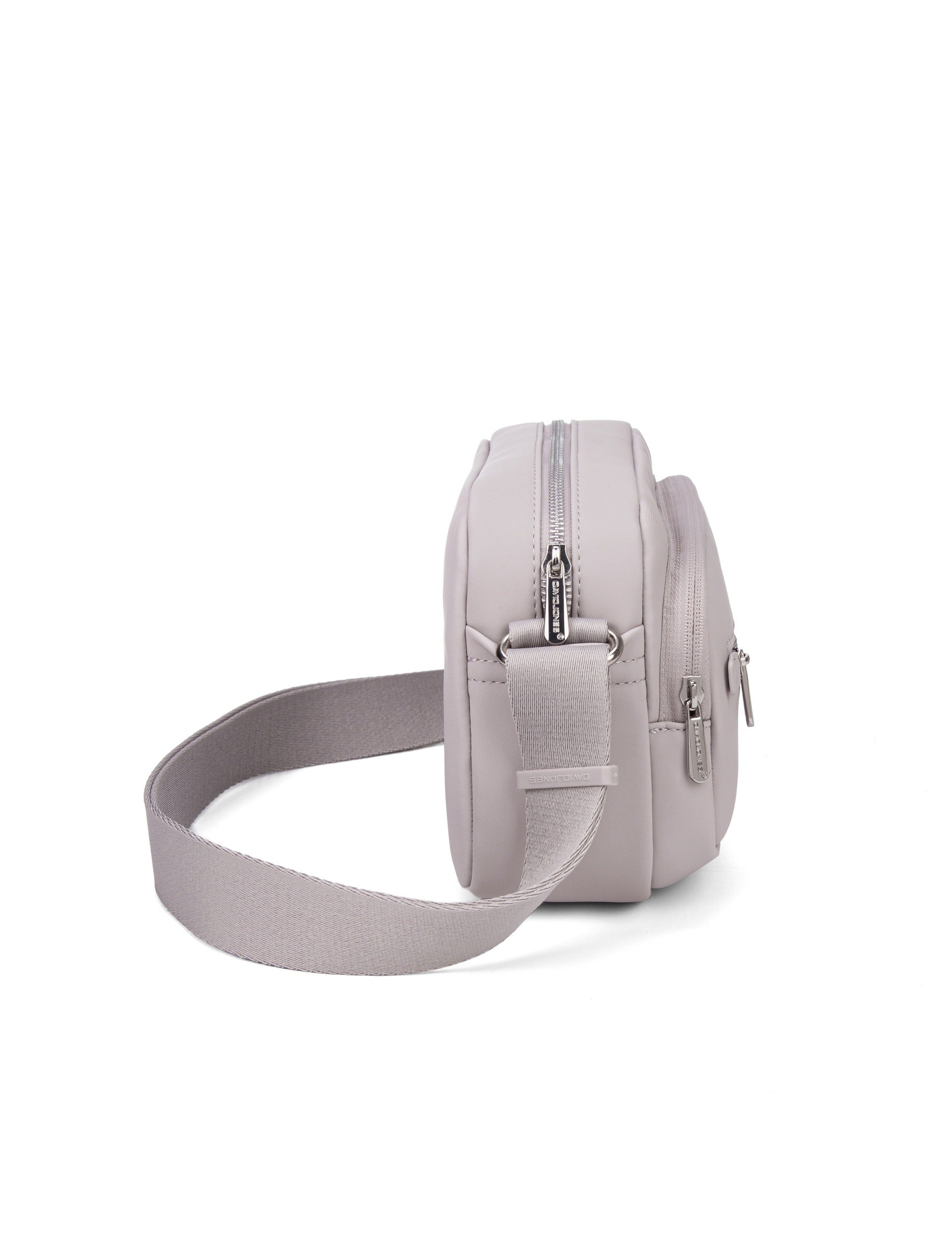 Borsa a Tracolla in Pelle Vegana Lilla