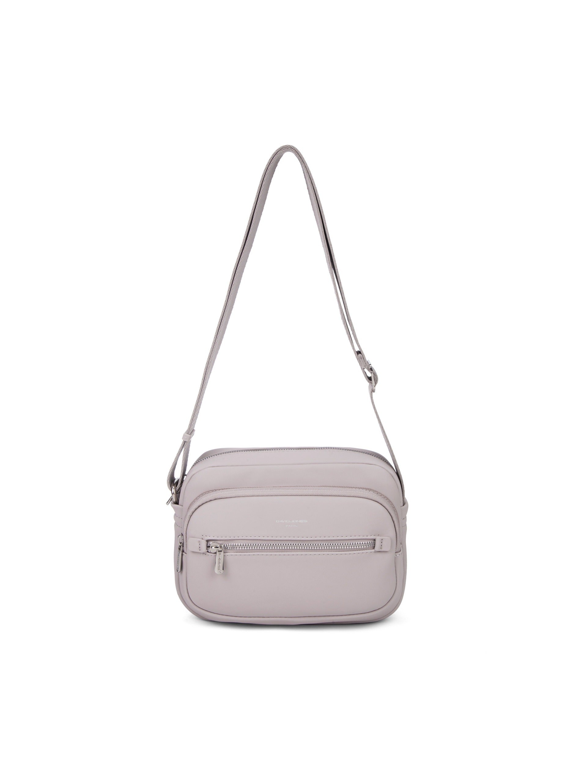 Borsa a Tracolla in Pelle Vegana Lilla