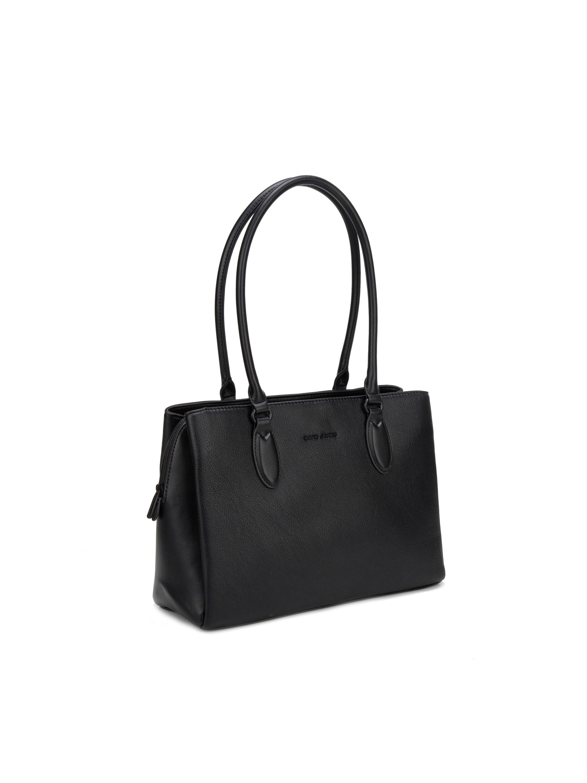Borsa a Spalla in Pelle Vegana Nero