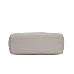Borsa a Spalla in Pelle Vegana Beige Scuro