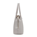 Borsa a Mano in Pelle Vegana Beige