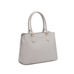 Borsa a Mano in Pelle Vegana Beige