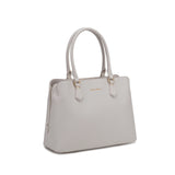 Borsa a Mano in Pelle Vegana Beige