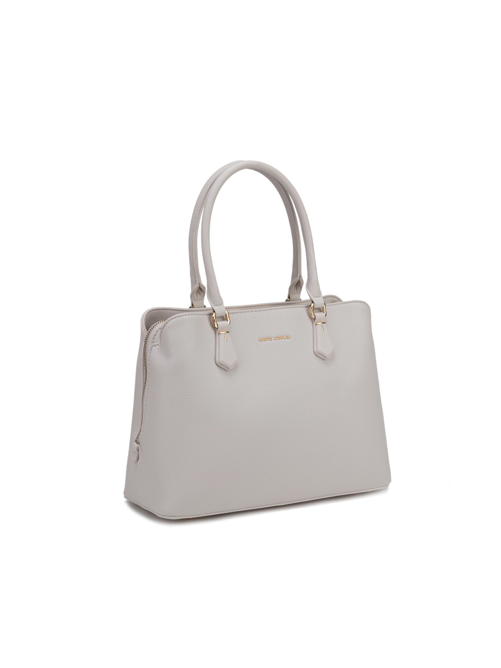 Borsa a Mano in Pelle Vegana Beige