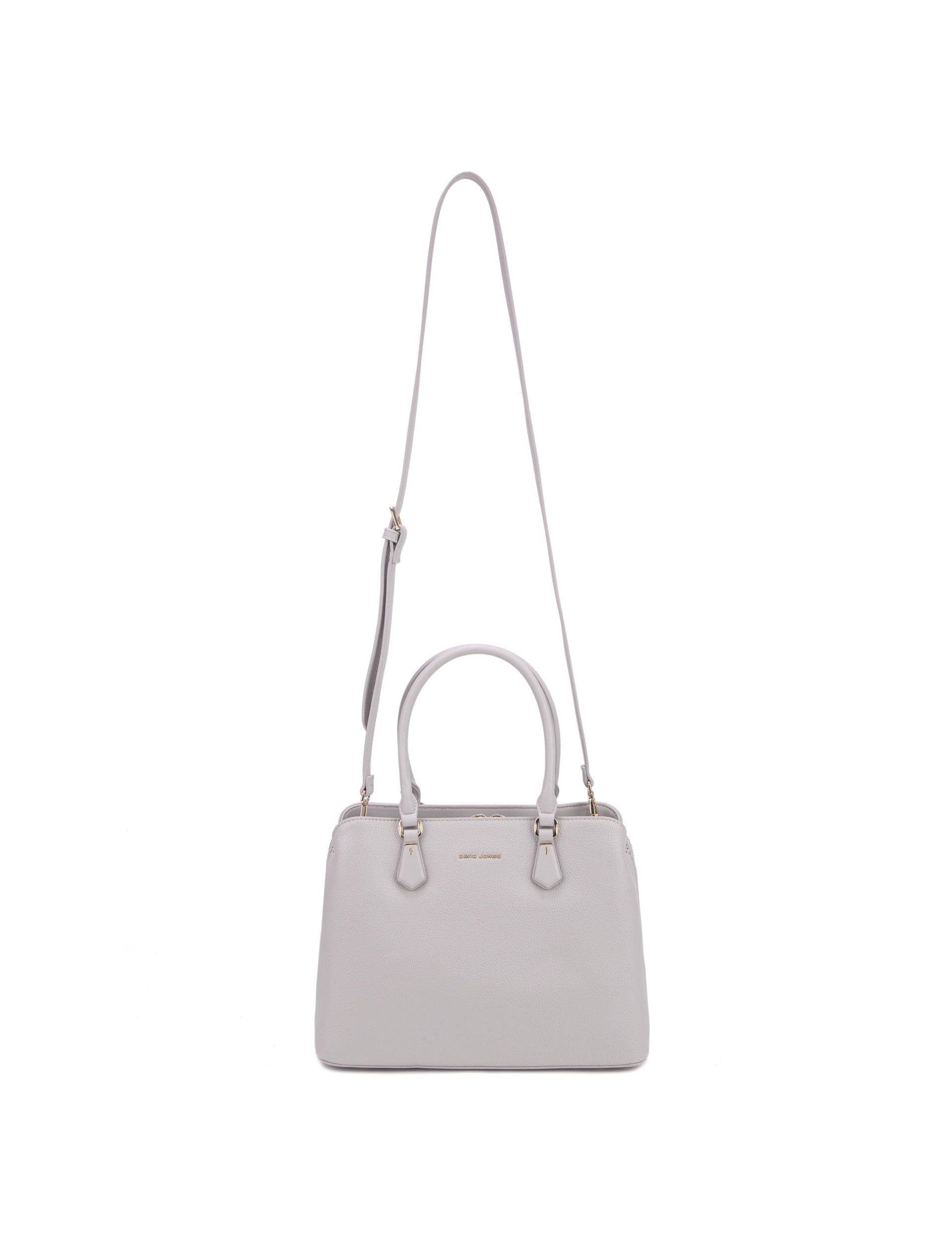 Borsa a Mano in Pelle Vegana Lilla