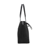 Borsa Shopper in Nylon Nero