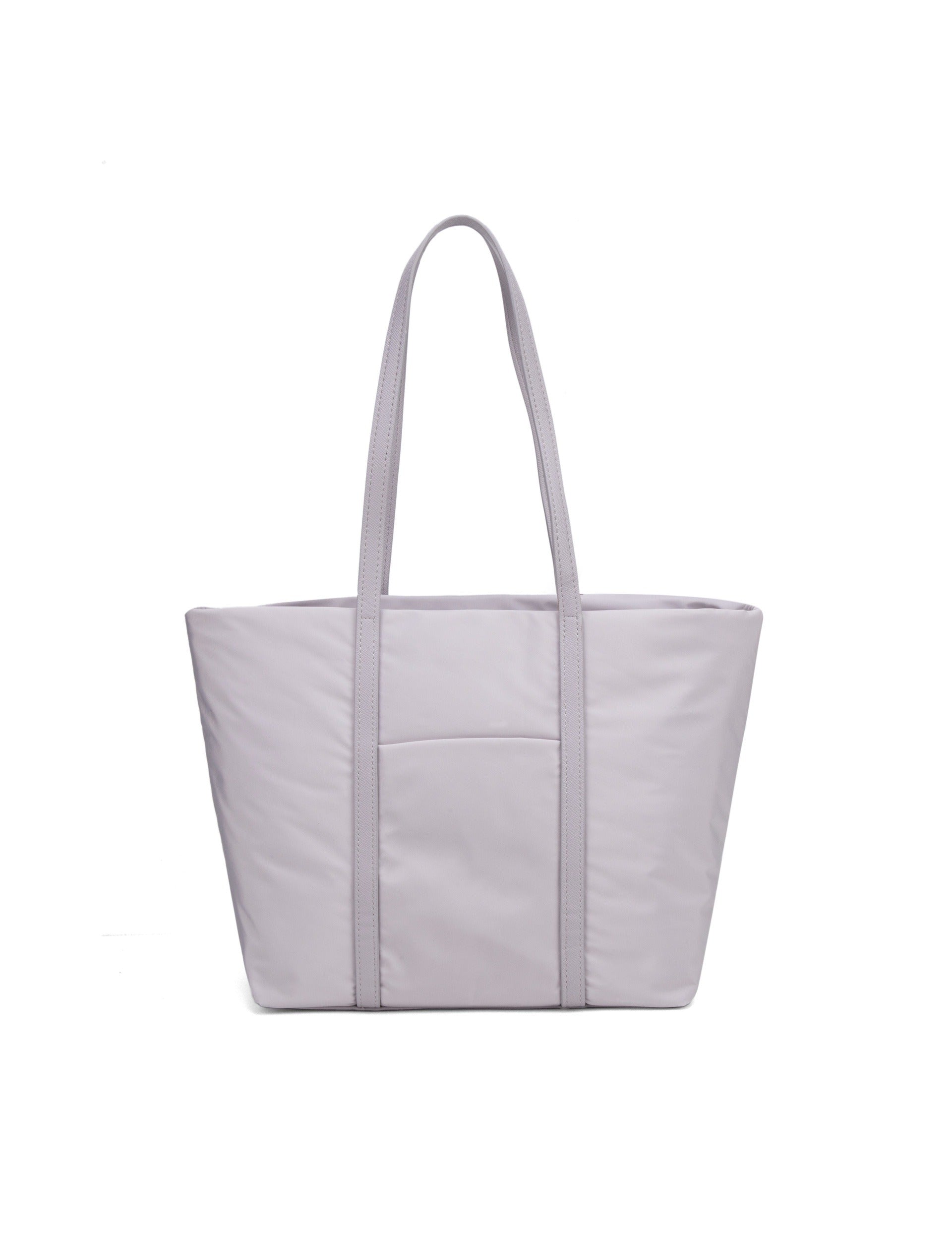 Borsa Shopper in Nylon Lilla