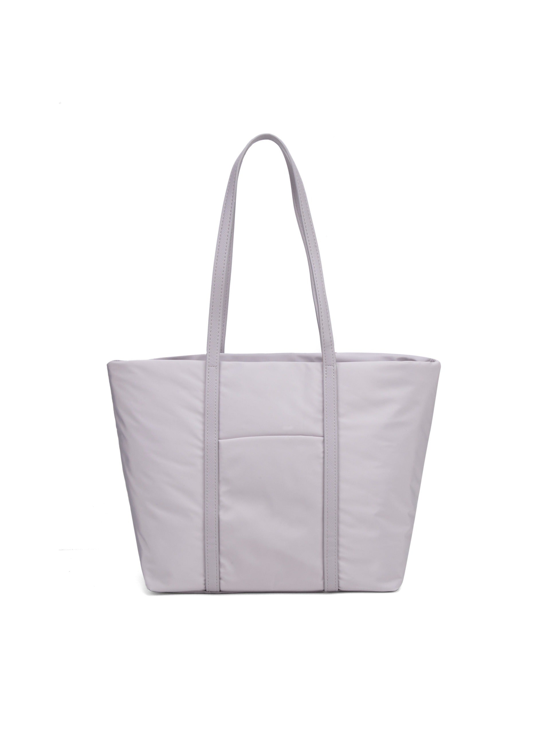 Borsa Shopper in Nylon Lilla