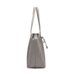 Borsa Shopper in Nylon Beige Scuro