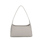 Borsa a Spalla in Pelle Vegana Beige Scuro