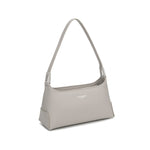 Borsa a Spalla in Pelle Vegana Beige Scuro