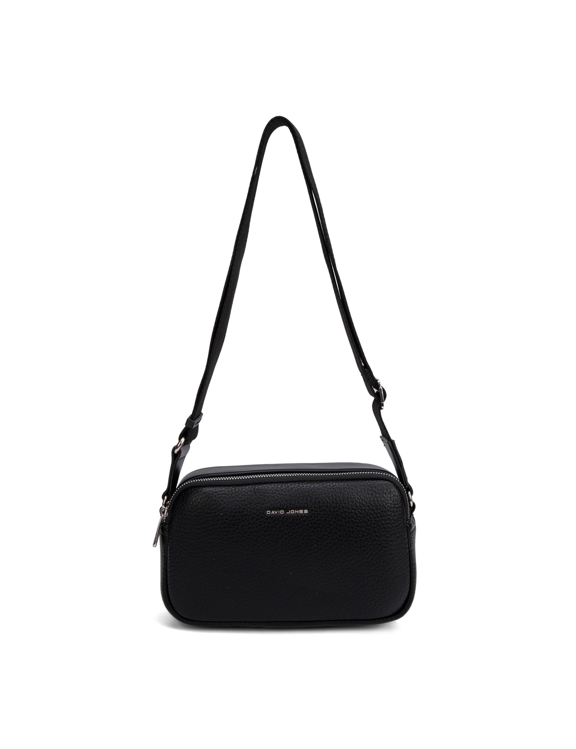 Borsa a Tracolla in Pelle Vegana Nero